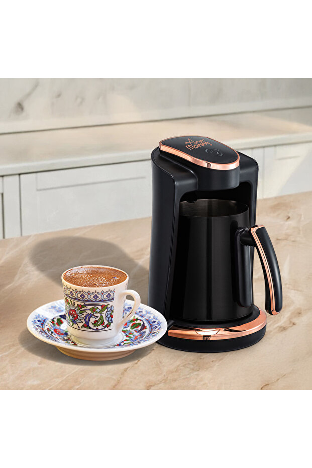Lı23201s Türkische Kaffeemaschine mit Stahl-Kaffeekanne - 6