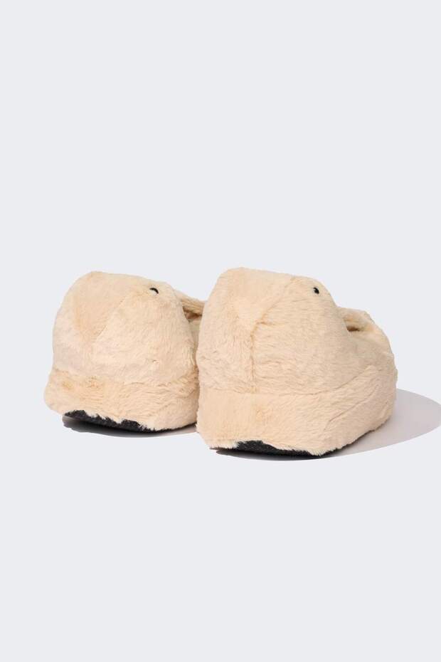 Women's Rabbit Themed Flat Sole Panduf B1780Ax24Au