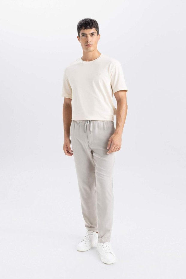 Jogger Pants Slim Fit Slim Fit Waist Lace up Pocket Straight Leg D8638Ax24Au