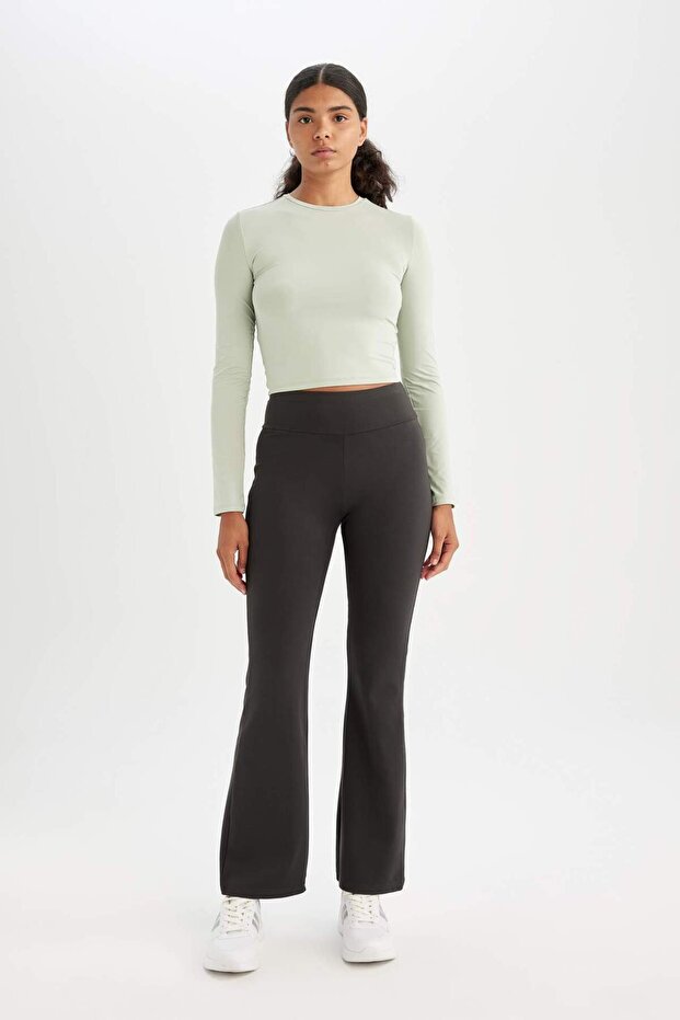 Fıtted Vücuda Oturan Basıc Tişört D0199AX24AU - 2