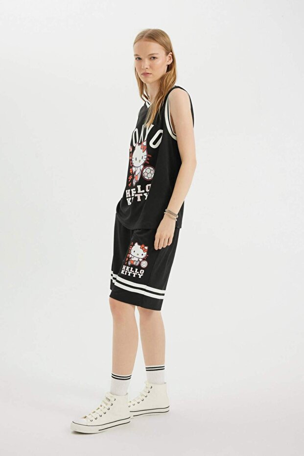 Hello Kitty Loose Fit Şort D4218AX24HS - 4