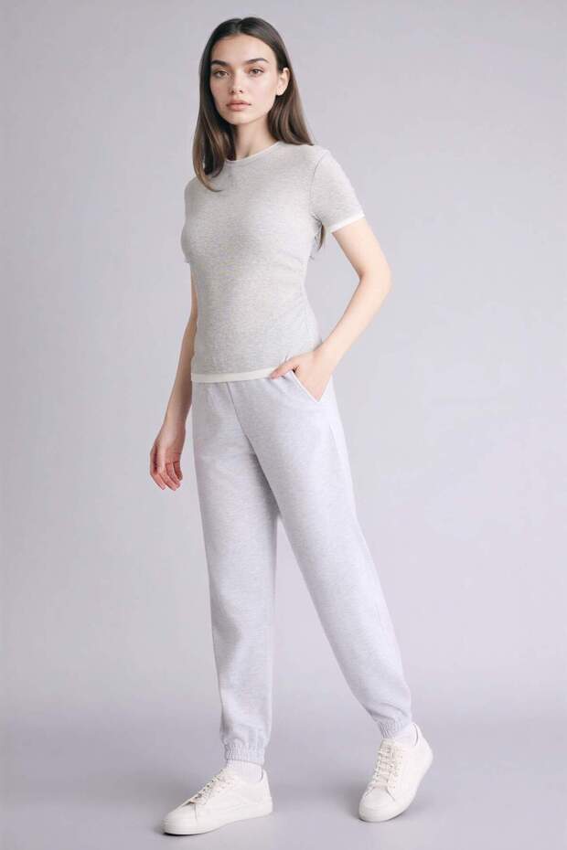 بنطلون رياضي من نوع Jogger Fit Basic D4234AX24AU - 3