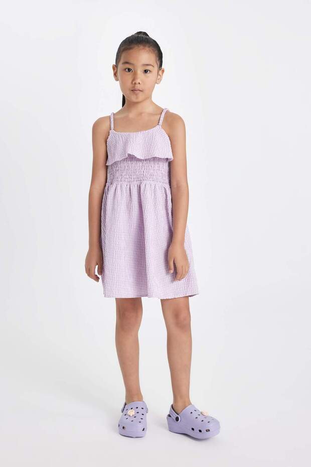 Girl's Strappy Dress D2140A824Sm