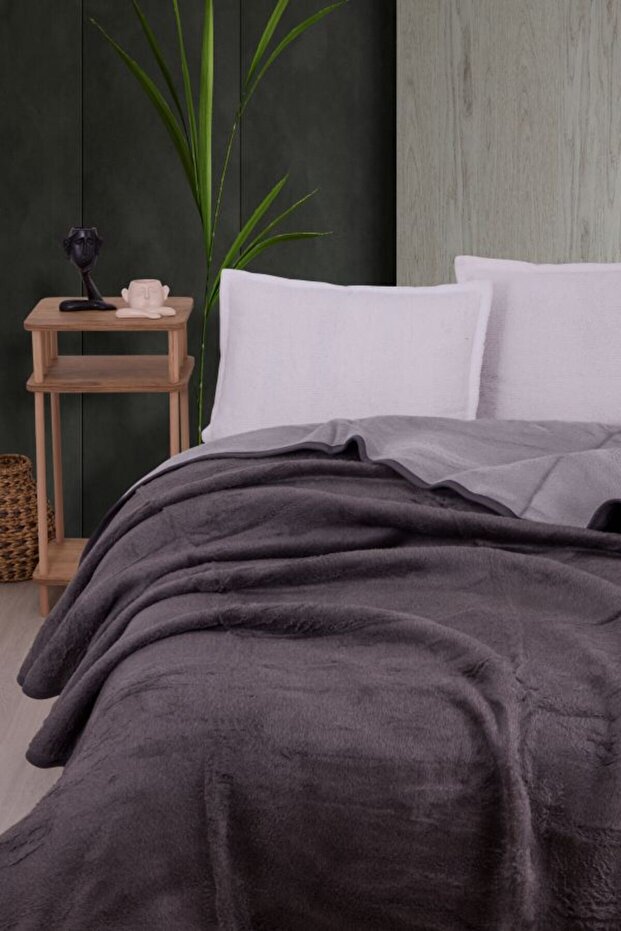 بطانية فردية من القطيفة بنمط عادي - 3