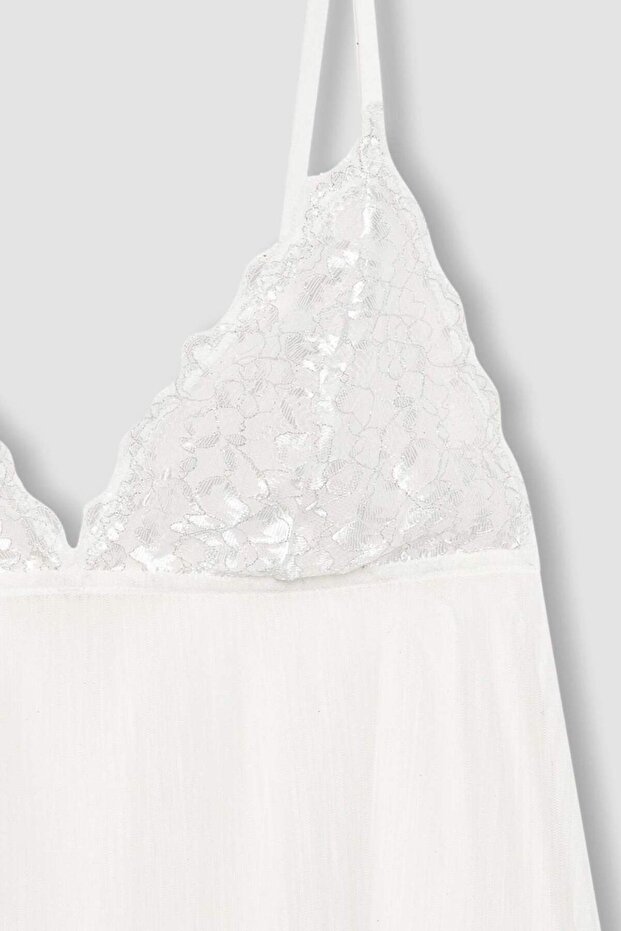 Fall in Love Triangle Dantel Üst B0208AX24SP - 5