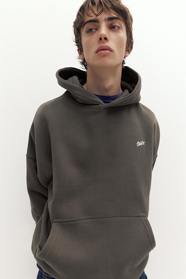 STWD kapüşonlu sweatshirt - 6