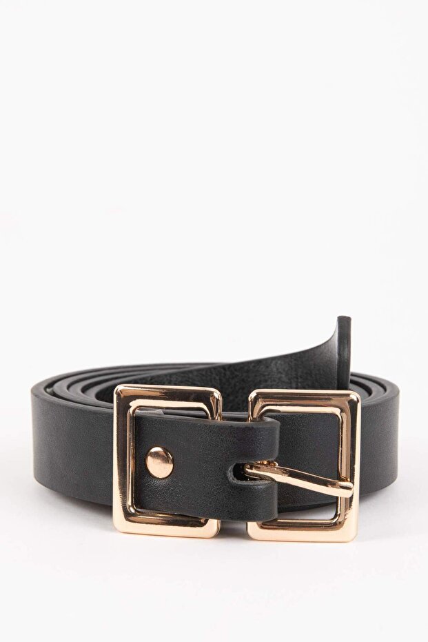 Women's Faux Leather Casual Belt C2978Axns