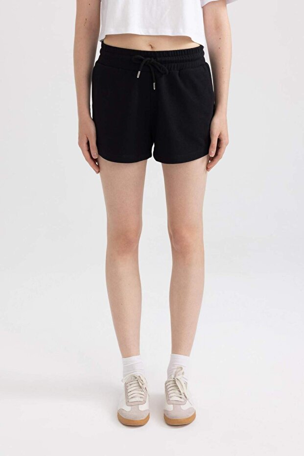 Normal Waist Short Basic Shorts - Regular Fit C7600Ax24Sm - 3