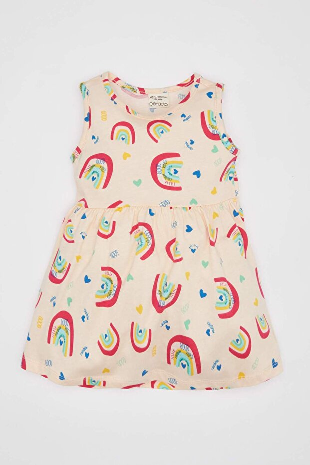 Baby Girl Pattern Sleeveless Dress Tyc60d1888db5f1c42