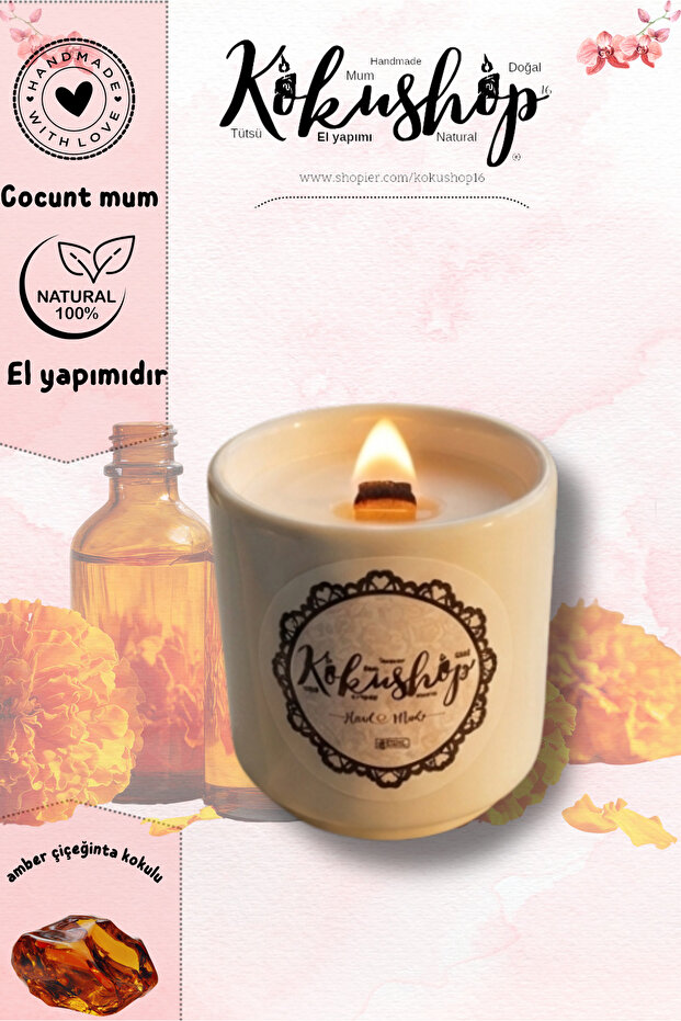 Amber Glow ElYapımıMum