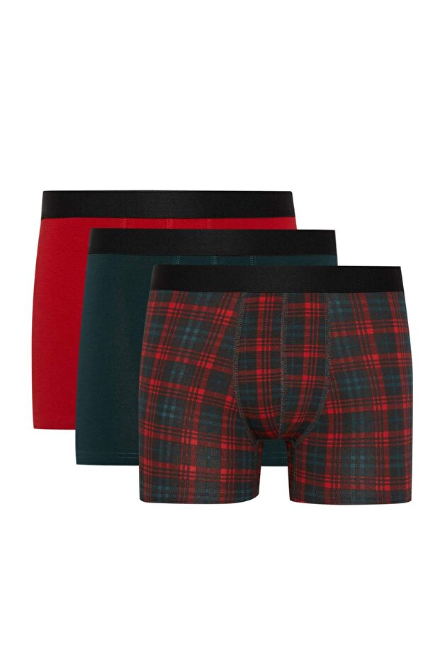 Regular Fit 3lü Boxer B0550AX23AU