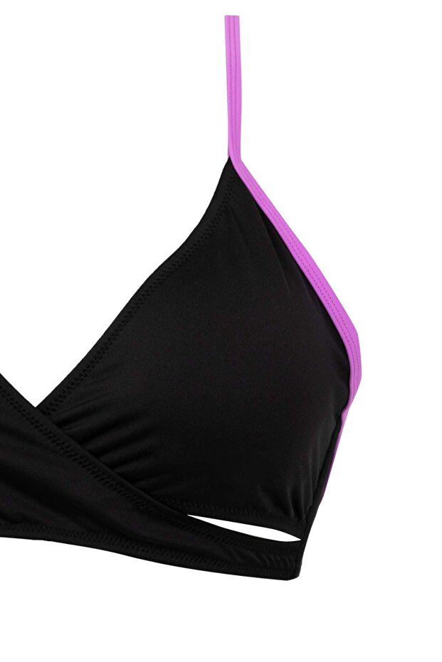Regular Fıt Bikini Üstü B0238AX23HS - 8