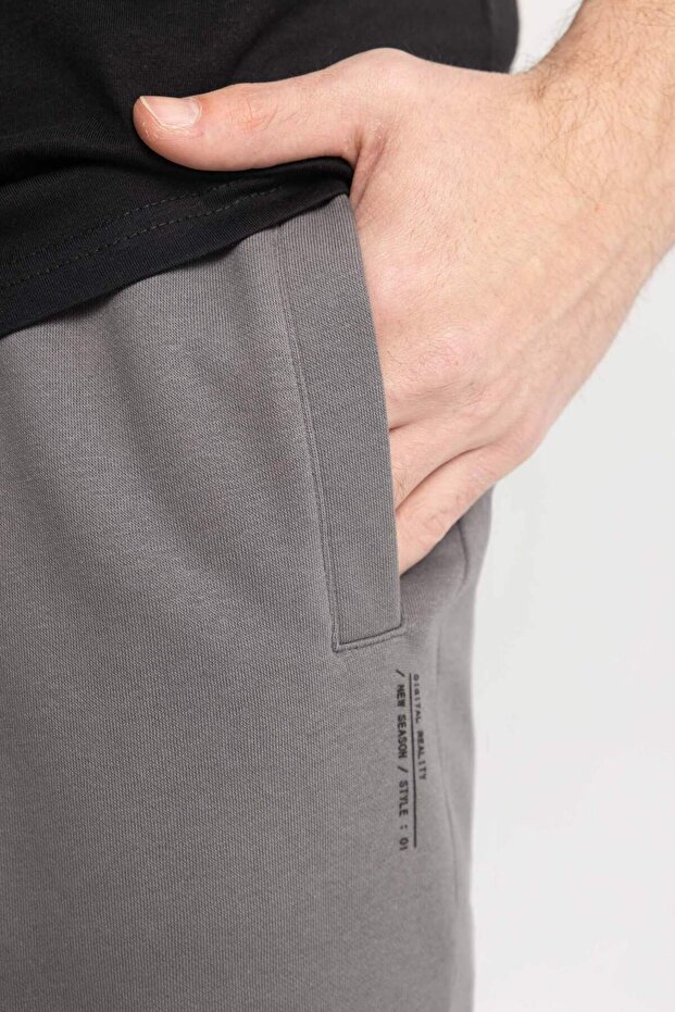 Regular Fit Basic Düz Bermuda Şort A2348AX23SM - 6