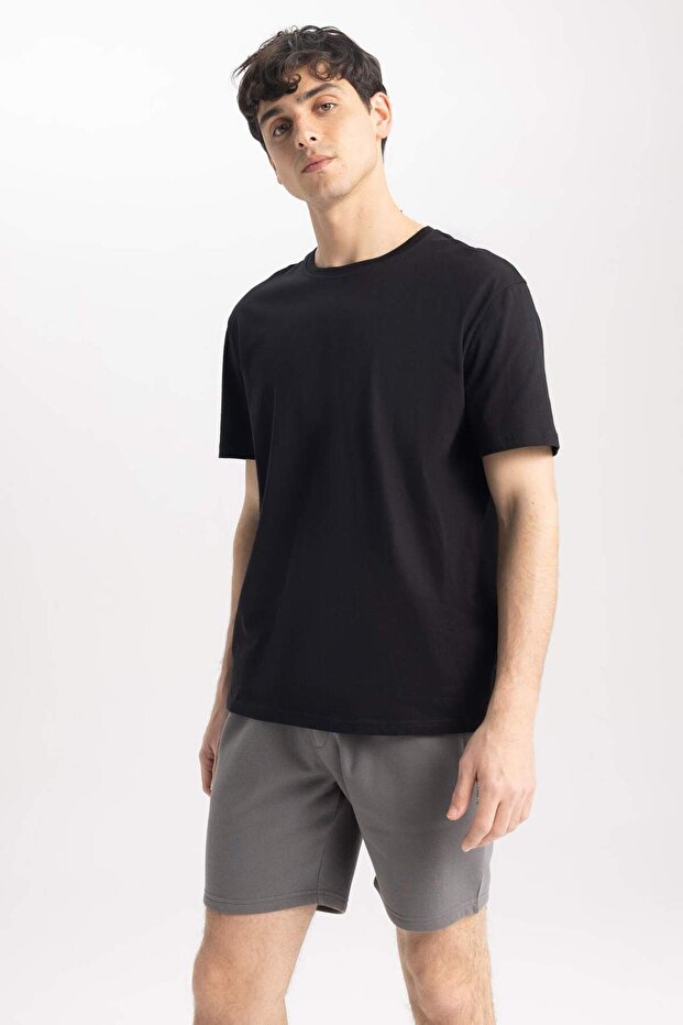 Regular Fit Basic Düz Bermuda Şort A2348AX23SM - 4