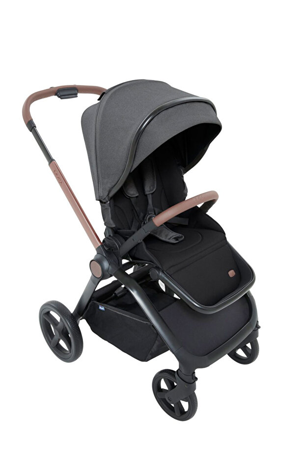 Mysa Bebek Arabası Siyah - 1