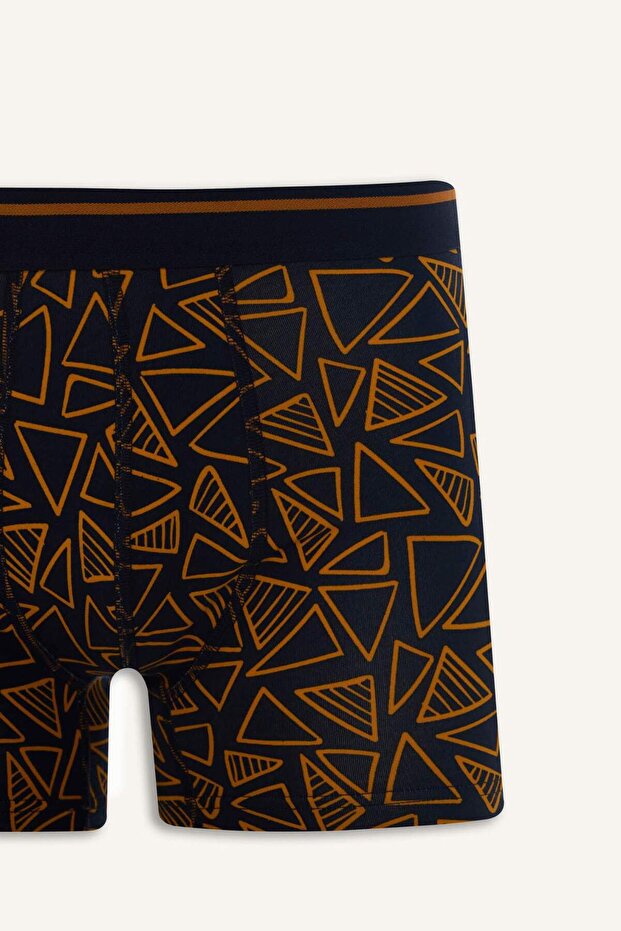 Regular Fit 3'lü Boxer - 4