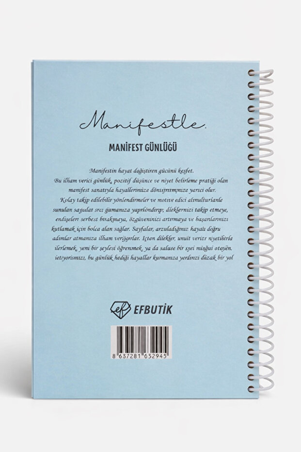 دفتر مذكرات مانيفست الأزرق، دفتر ملاحظات - 3