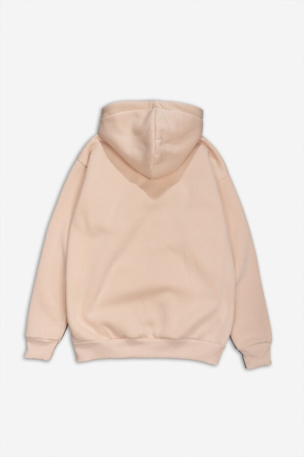 Taş Basic Oversize Erkek Ceket Hoodie - 3