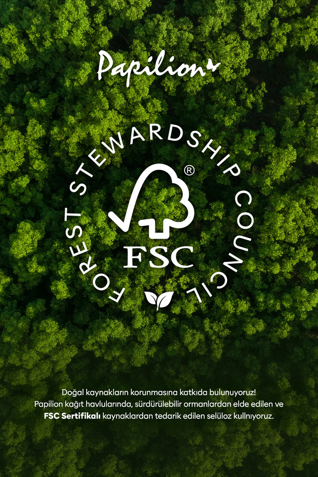 Mega Boy 7 İn 1 Mutfak Dev Rulo Havlu Kağıt 300 Yaprak 7 Rulo Eşdeğeri - 5