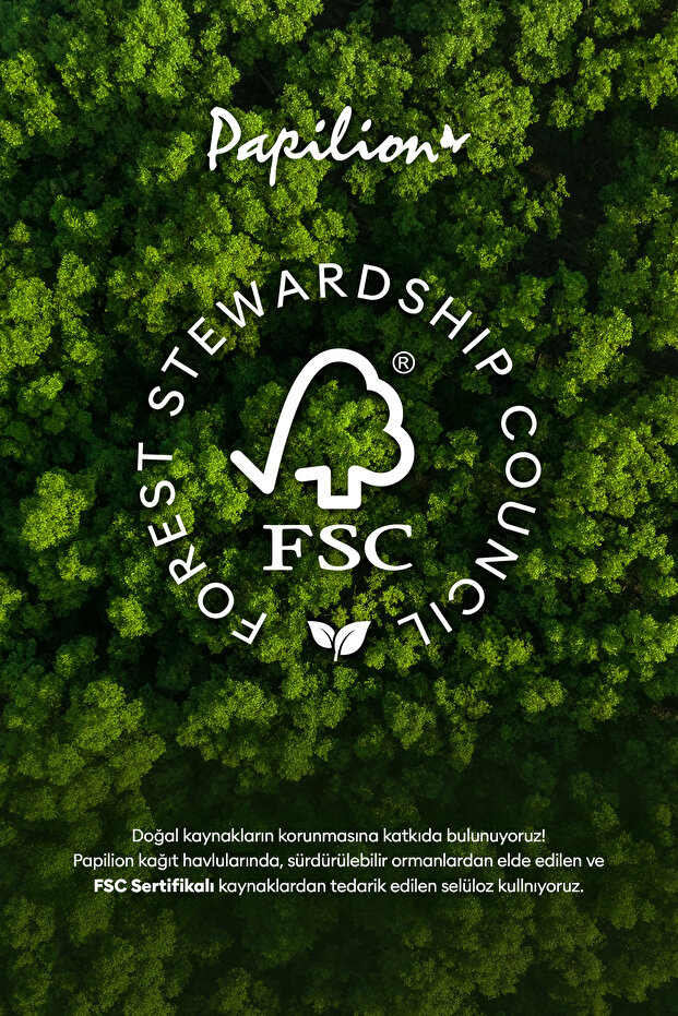 Dev Rulo Kağıt Havlu 200 Yaprak 46 Metre 2 Katlı Tek Rulo Yüksek Emici - 5