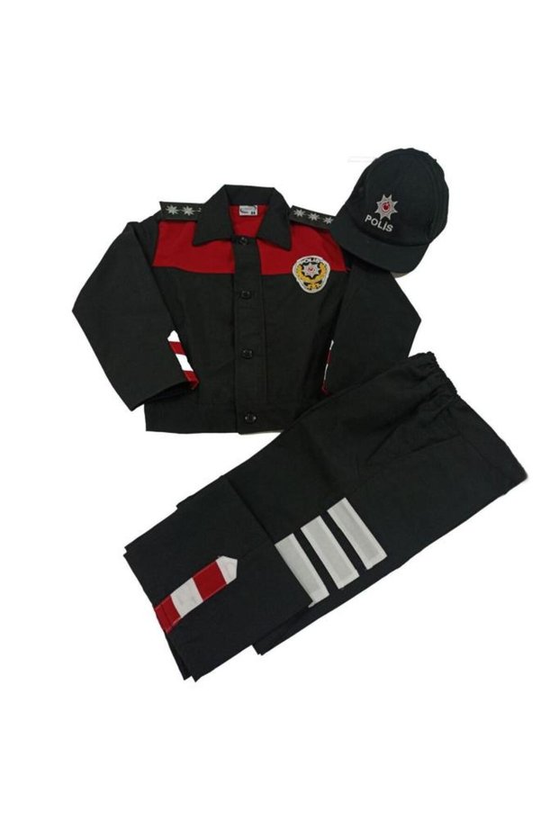 Ocuk Dolphin Police Clothing Set Children's Sets