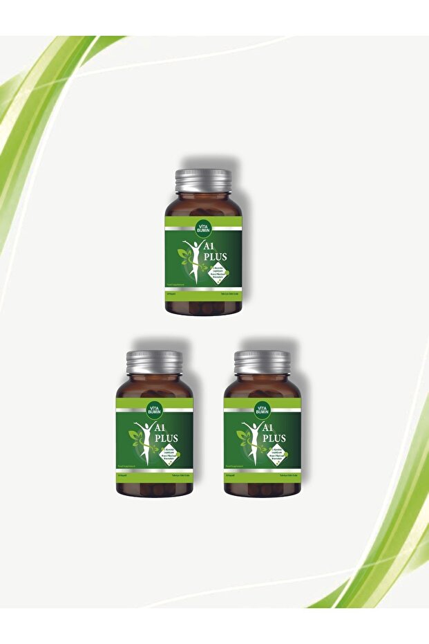 A1 Plus L-carnitine Lepidium Bitkisel 30 Kapsül 3 Adet - 2