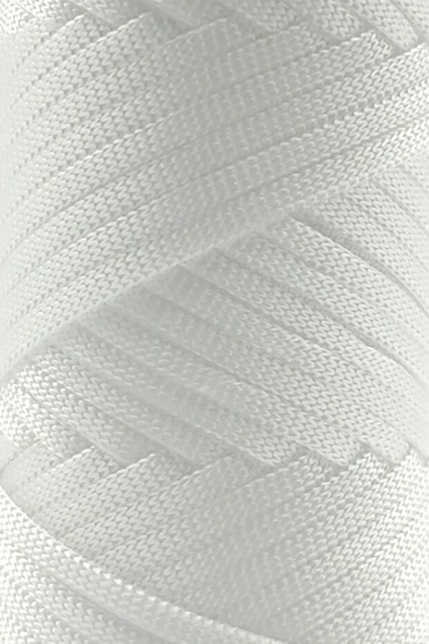 200g Premium Polyester Ribbon - White Macrame Thread - 2