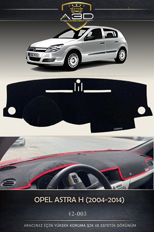 Opel Astra H (2003-2014) Front Chest Panel Dashboard Protection Protective Cover Mat