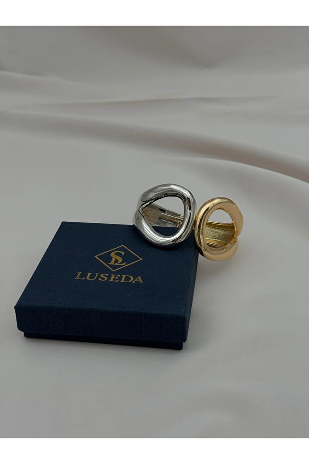 سوار بيضاوي الشكل بلونين - 3