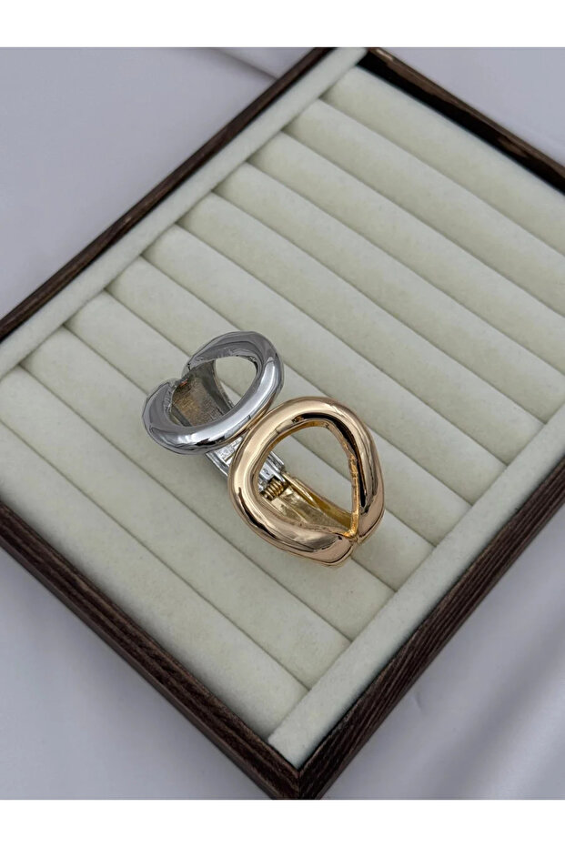 سوار بيضاوي الشكل بلونين - 6