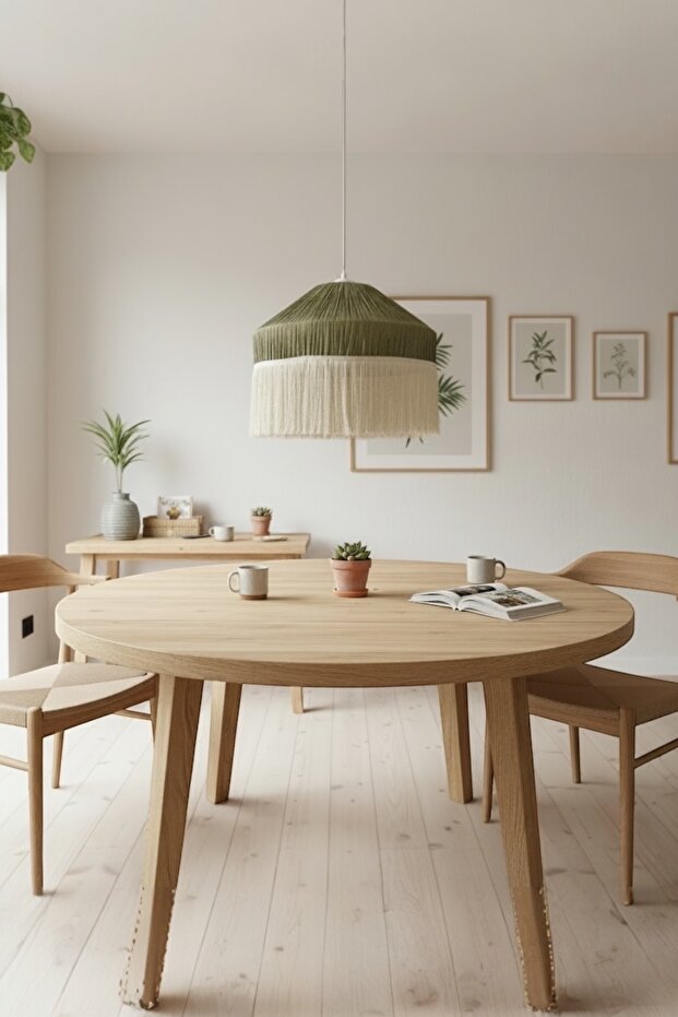 Bohem Avize, Rustik Avize, Jüt Avize, Doğal Avize, Hasır Örgü Avize, Bambu Avize, Tavan Aydınlatması - 3