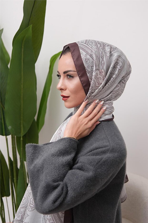 Ethnic Patterned Digital Soft Shawl - 5
