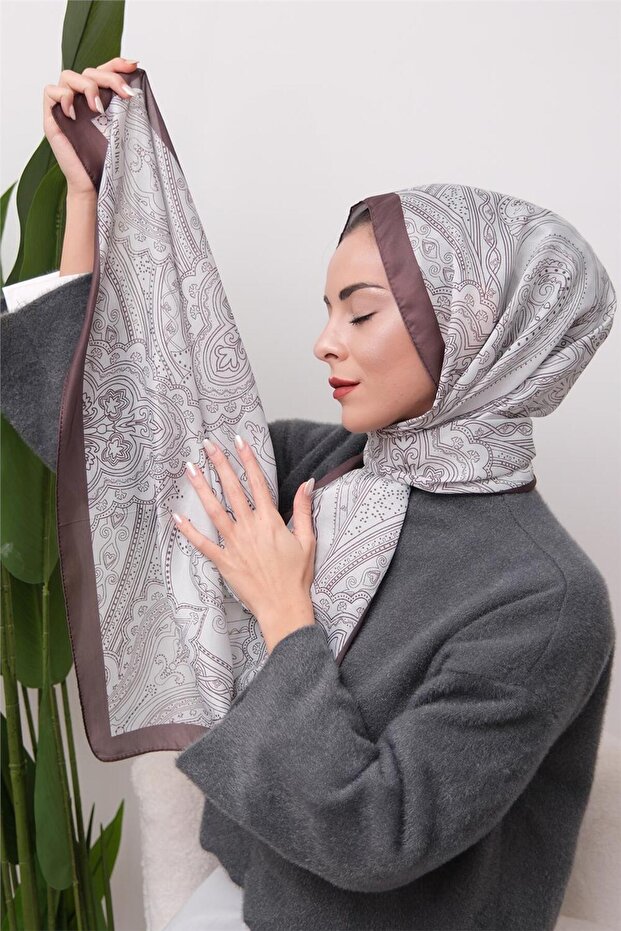 Ethnic Patterned Digital Soft Shawl - 8