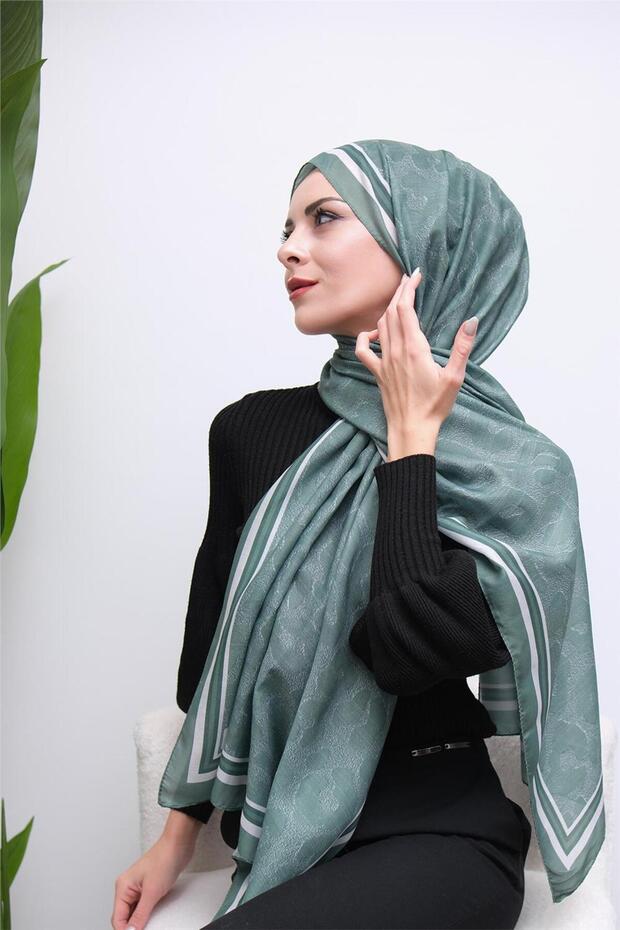 Leopard Patterned Digital Soft Shawl - 3