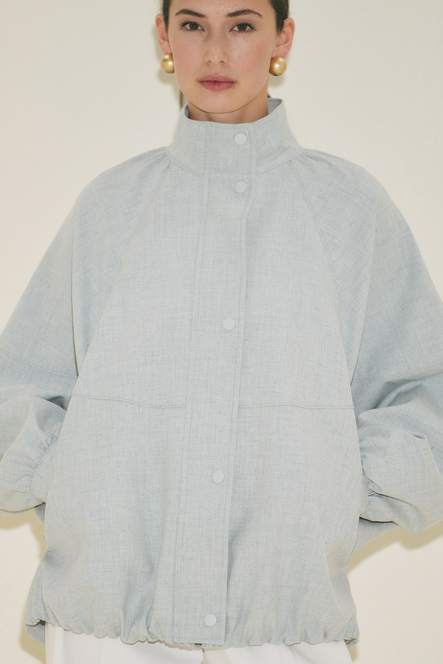 PREMIUM BOMBER CEKET MAVİ - 6