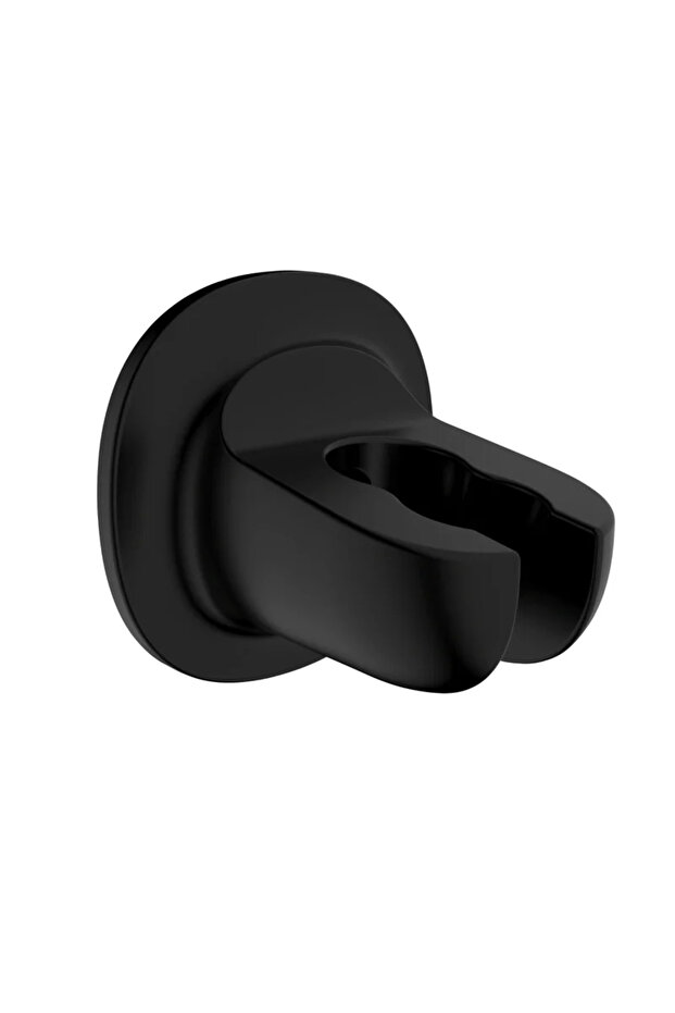 Shower head holder, black