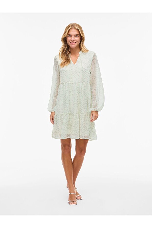 Rochie mini VIFALIA cu mânecă lungă - 1