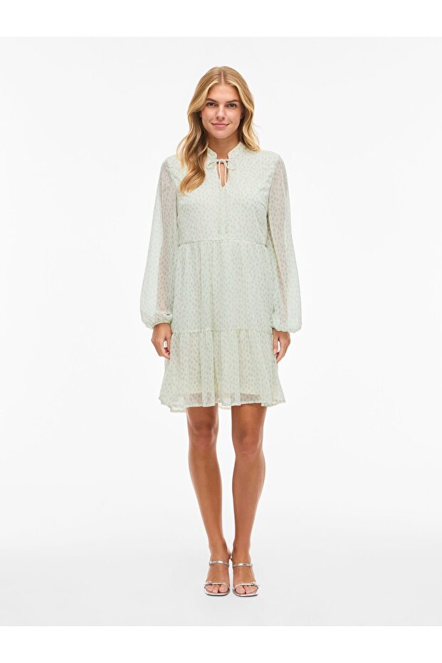 Rochie mini VIFALIA cu mânecă lungă - 5