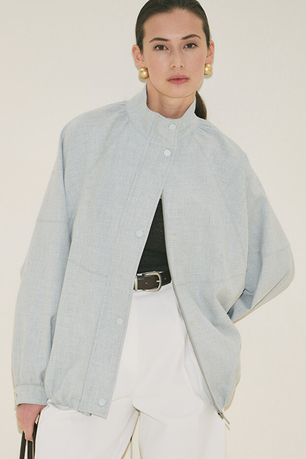 PREMIUM BOMBER CEKET MAVİ - 3