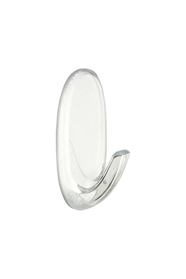Cuier autoadeziv CommandTM, mic, plastic, transparent - 1