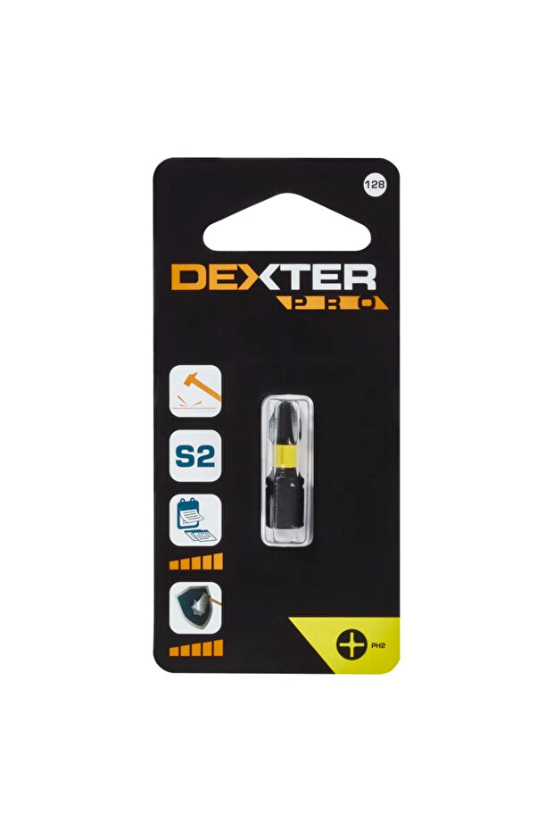 Bit impact S2 PH2 Dexter, 25 mm - 2