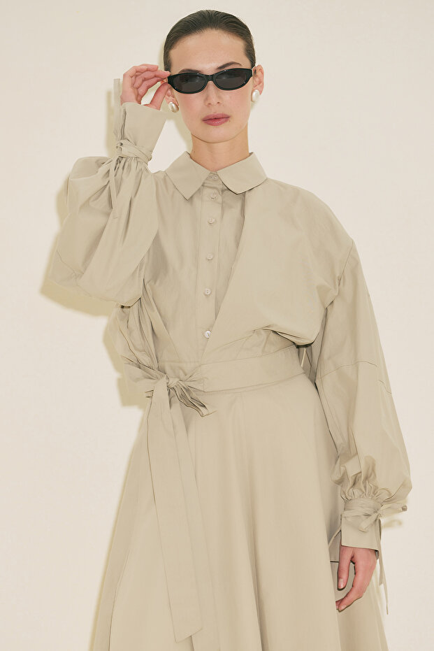 LABECA BAĞLAMALI GÖMLEK TAŞ - 3