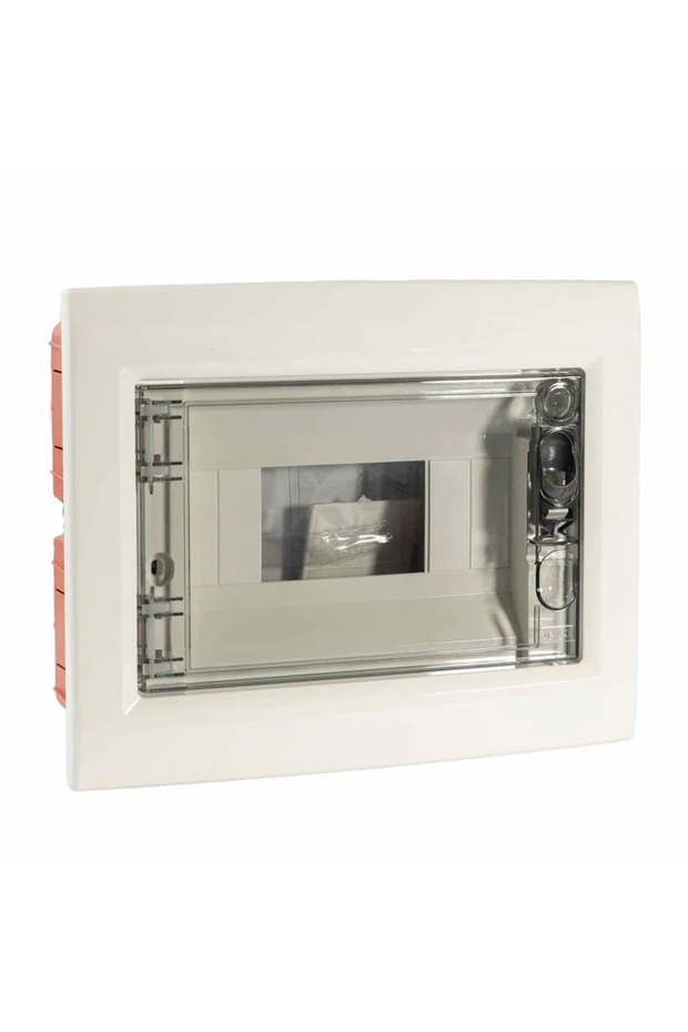 Gewiss electrical panel, flush-mounted, 8 modules, IP40