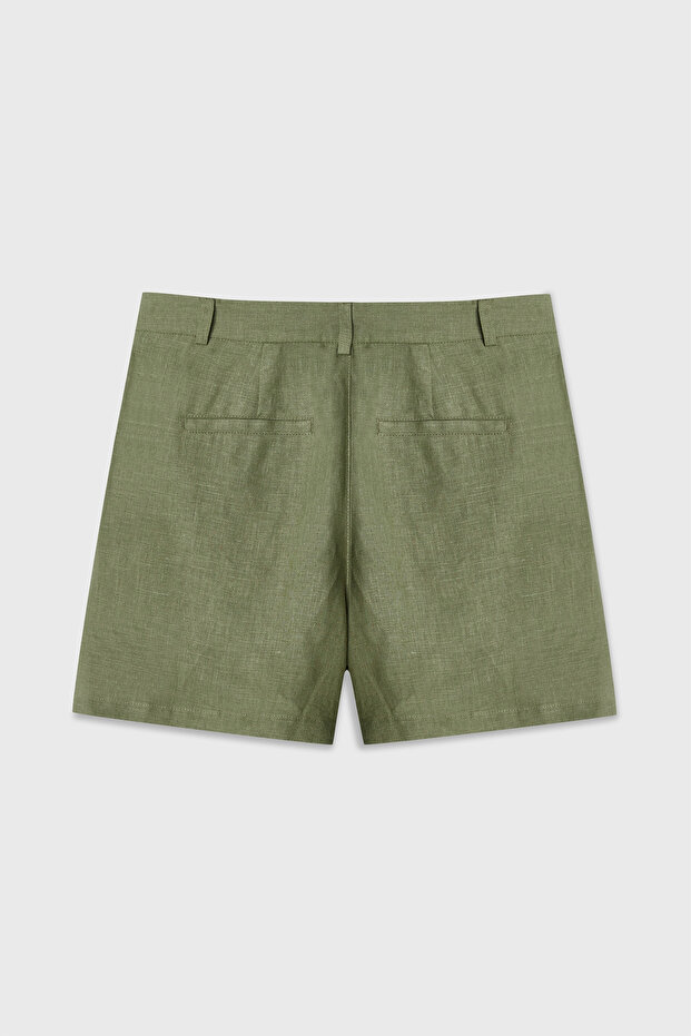 KISA KETEN ŞORT - 2