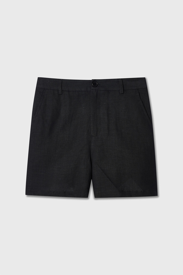 KISA KETEN ŞORT - 1