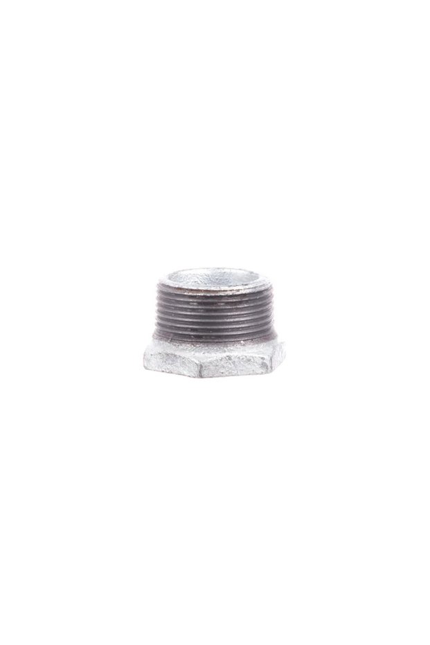 Galvanized reduction, internal thread - external thread, connection 1' - 1/2'