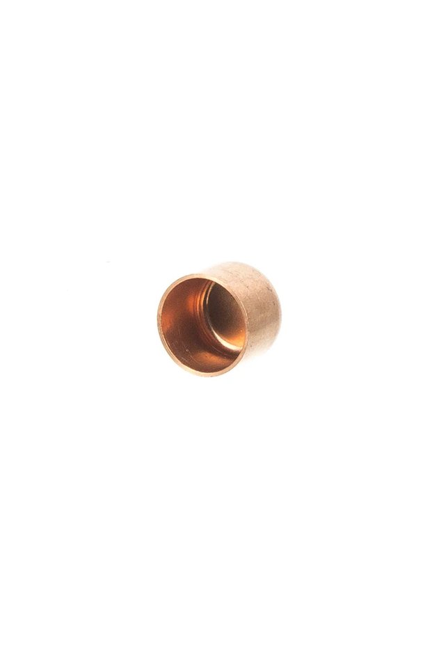 Copper cap, internal thread, Ø 22 mm