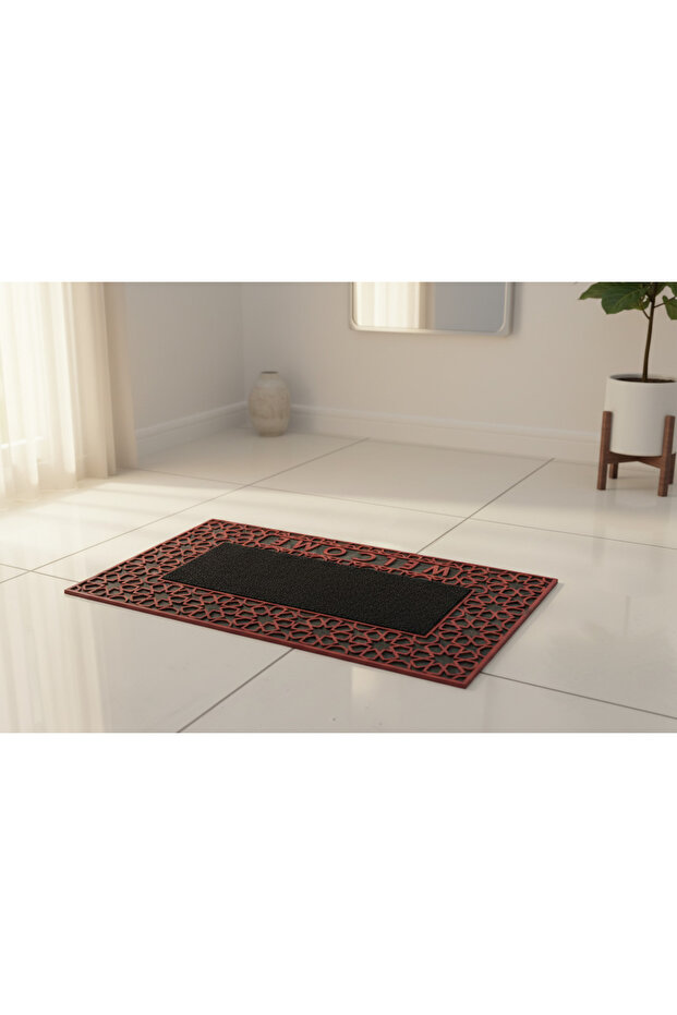 Patterned Plastic Door Mat 40X70 Non-Slip Durable Balcony Kitchen Bathroom Floor Mat