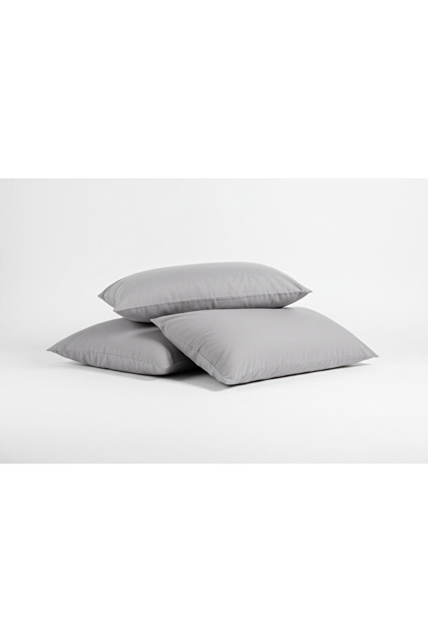 2-Piece 50X70 Cotton Piece Pillowcase Ranforce 80% Cotton 20% Polyester Zippered Pillow Case Set