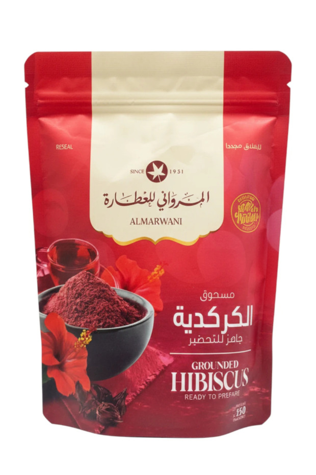 الكركديه المطحون من المرواني - 150 جرام